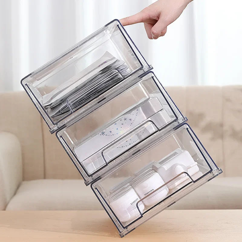 Transparent Drawer Organizer Box
