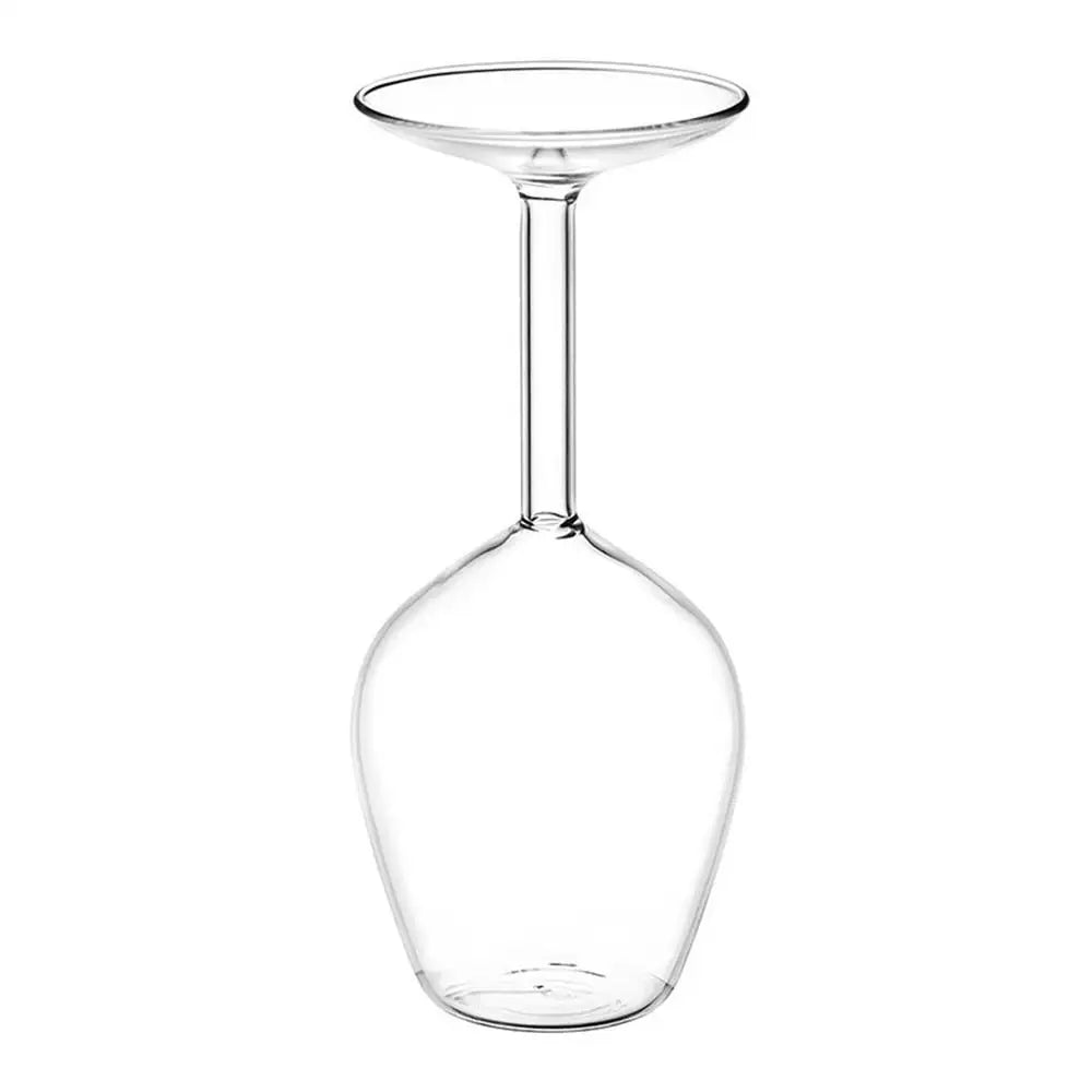 Upside Down Wine Glass