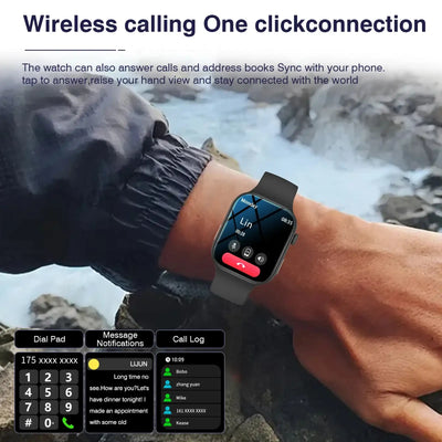 Smart Watch with 2.02-Inch HD Display