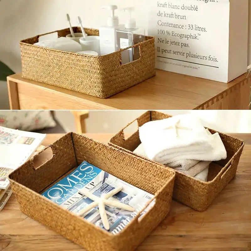 Woven Laundry Basket