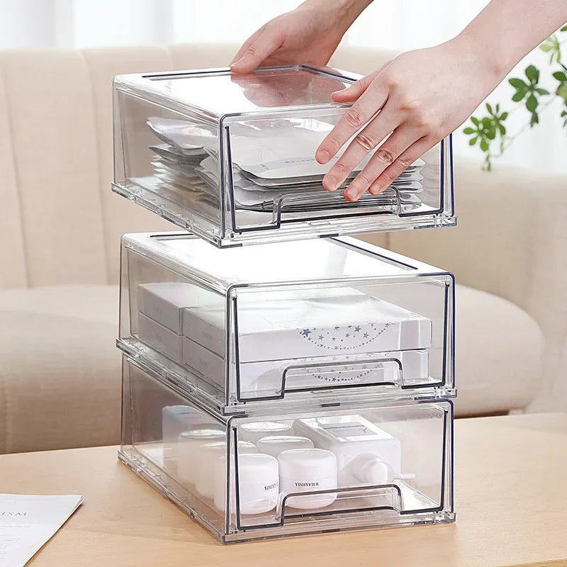 Transparent Drawer Organizer Box