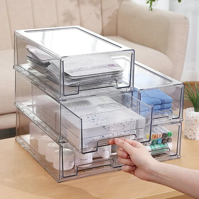 Transparent Drawer Organizer Box