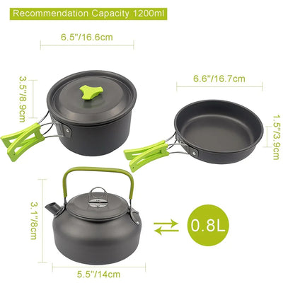 Outdoor Camping Cooking Set